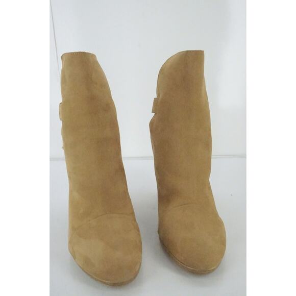 Rag & Bone Kinsey Brown Suede Block Heels Ankle Boots Size 38 $595 NIB - Picture 8 of 11